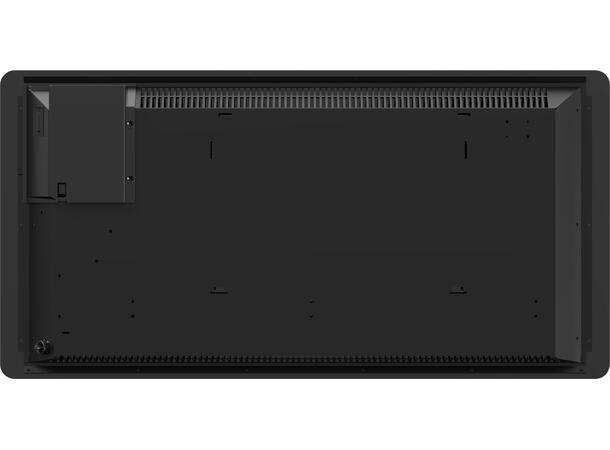 Heatit WiFi 1000W  Sort  Glass Panelovn med Wi-Fi  Glass   820x425mm