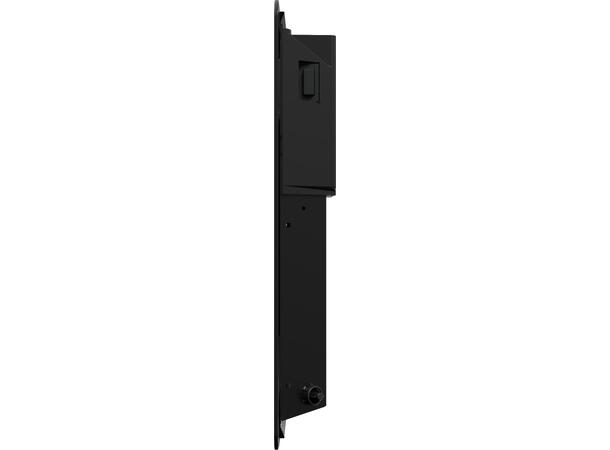 Heatit WiFi 1000W  Sort  Glass Panelovn med Wi-Fi  Glass   820x425mm