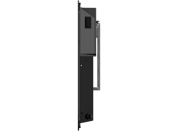 Heatit WiFi Glass 1000W Sort Panelovn med Wi-Fi  Glass