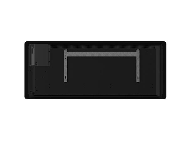 Heatit WiFi Glass 1000W Sort Panelovn med Wi-Fi  Glass