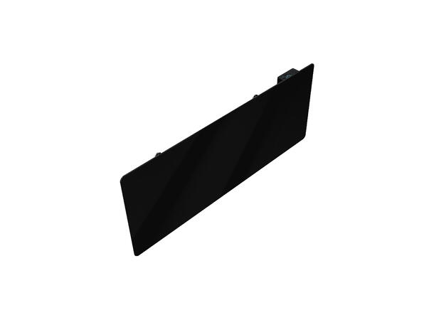 Heatit WiFi Glass 1000W Sort Panelovn med Wi-Fi  Glass