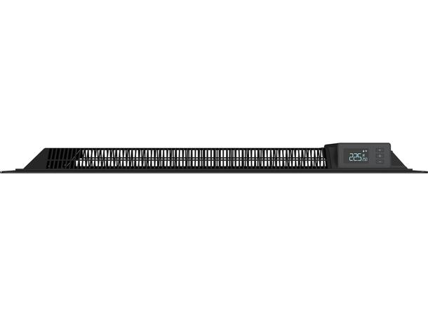 Heatit WiFi Glass 1000W Sort Panelovn med Wi-Fi  Glass   820x425mm