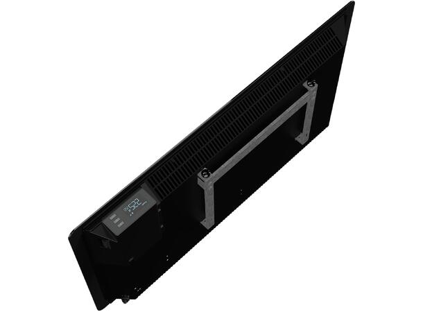 Heatit WiFi Glass 1000W Sort Panelovn med Wi-Fi  Glass