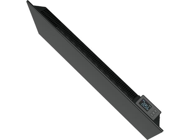 Heatit WiFi Panel 1000W  Black Panelovn med Wi-Fi  Stål