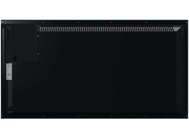 Heatit WiFi Panel 1000W  Black Panelovn med Wi-Fi  Stål