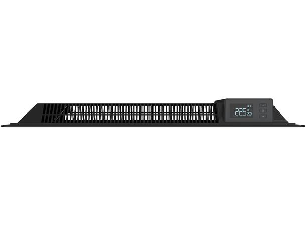 Heatit WiFi 800W  Sort  Glass Panelovn med Wi-Fi  Glass   650x425mm