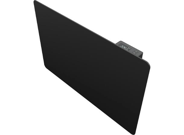 Heatit WiFi Glass 800W Sort Panelovn med Wi-Fi  Glass   650x425mm