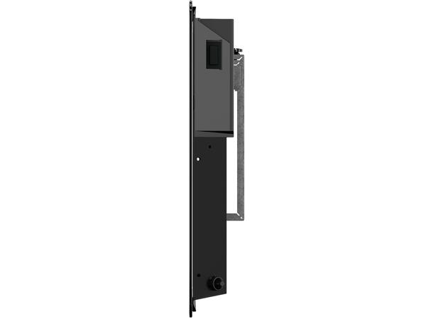 Heatit WiFi Glass 800W Sort Panelovn med Wi-Fi  Glass