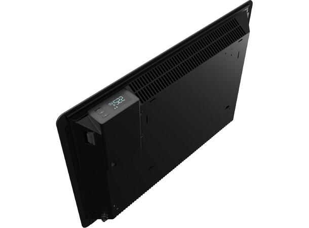 Heatit WiFi Glass 800W Sort Panelovn med Wi-Fi  Glass   650x425mm