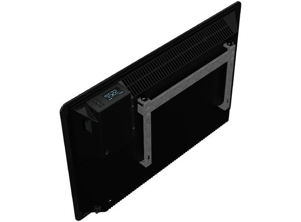 Heatit WiFi Glass 800W Sort Panelovn med Wi-Fi  Glass