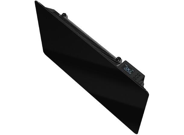 Heatit WiFi Glass 800W Sort Panelovn med Wi-Fi  Glass