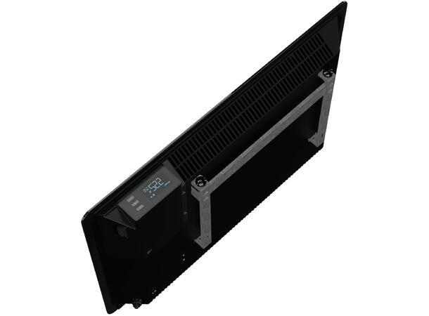 Heatit WiFi Glass 800W Sort Panelovn med Wi-Fi  Glass