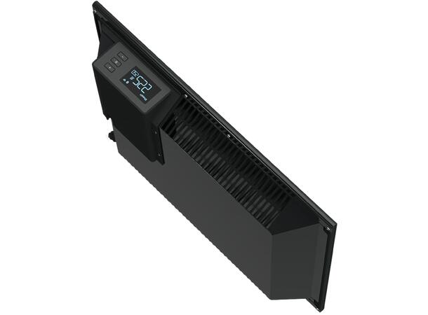 Heatit WiFi Panel 400W  Black Panelovn med Wi-Fi  Stål