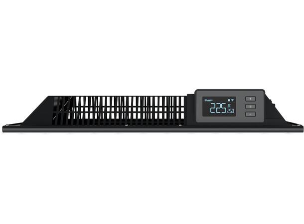 Heatit WiFi Panel 400W  Black Panelovn med Wi-Fi  Stål