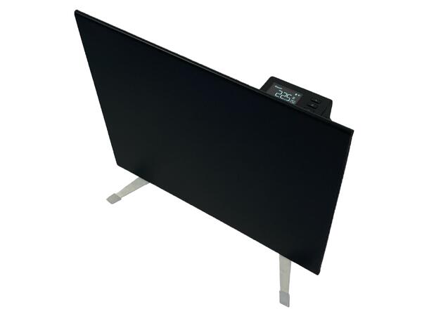 Heatit WiFi Panel 400W  Black Panelovn med Wi-Fi  Stål