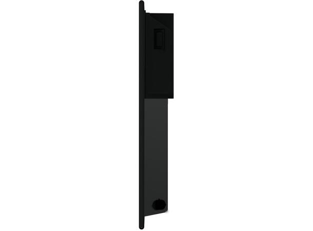 Heatit WiFi Panel  1500W  Sort Panelovn med Wi-Fi  Stål