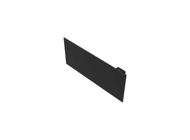 Heatit WiFi Panel  1500W  Sort Panelovn med Wi-Fi  Stål