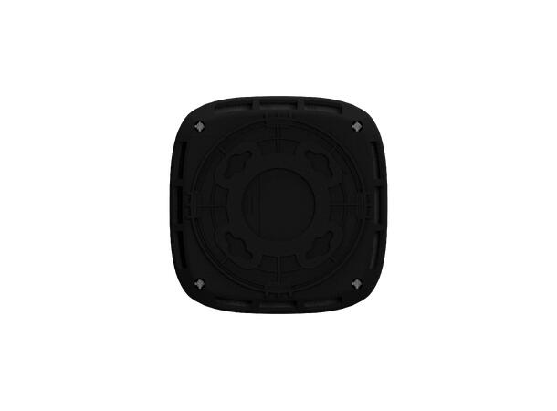 Heatit Z-Smoke Multisensor 230VAC Black Seriekoblet røykvarsler m/4 funksjoner