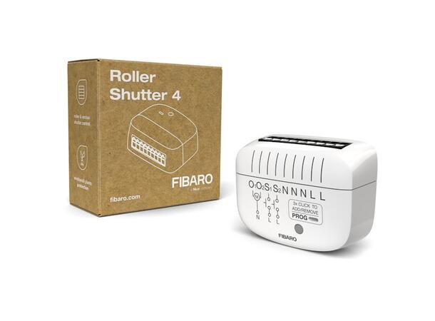 FIBARO Roller Shutter 4 Motorrelé for persienner, porter etc