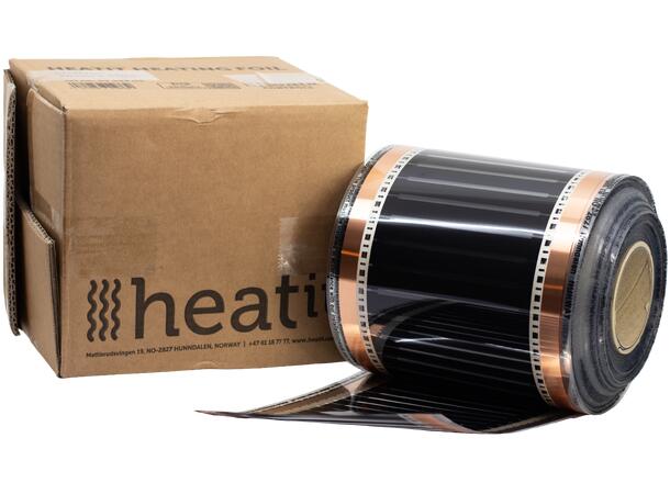 HC varmefolie   20cm  60W/m² Varmefolie som parkettunderlag