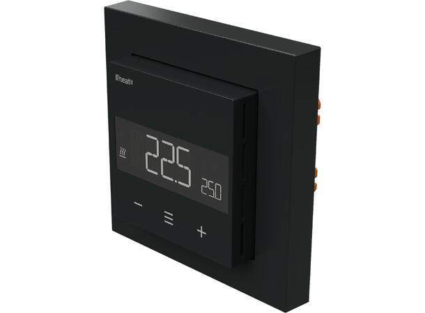 Heatit WiFi6  Sort matt Wi-Fi termostat 3600W  16A
