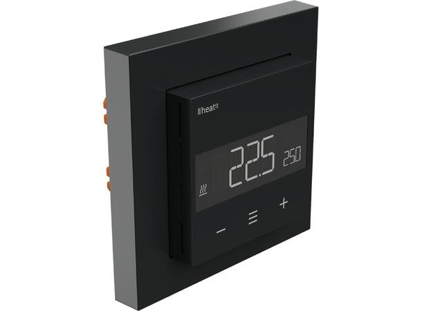 Heatit WiFi6  Sort matt Wi-Fi termostat 3600W  16A