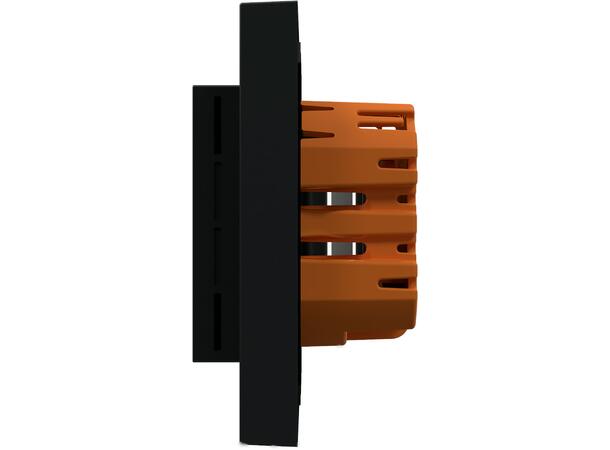 Heatit WiFi6  Sort matt Wi-Fi termostat 3600W  16A