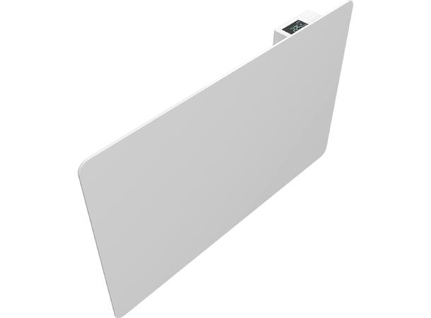 Heatit WiFi 800W  Hvit  Glass Panelovn med Wi-Fi  Glass   650x425mm