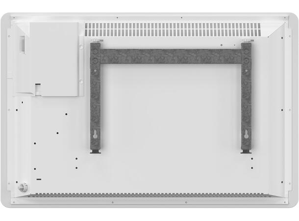 Heatit WiFi Glass 800W Hvit Panelovn med Wi-Fi  Glass