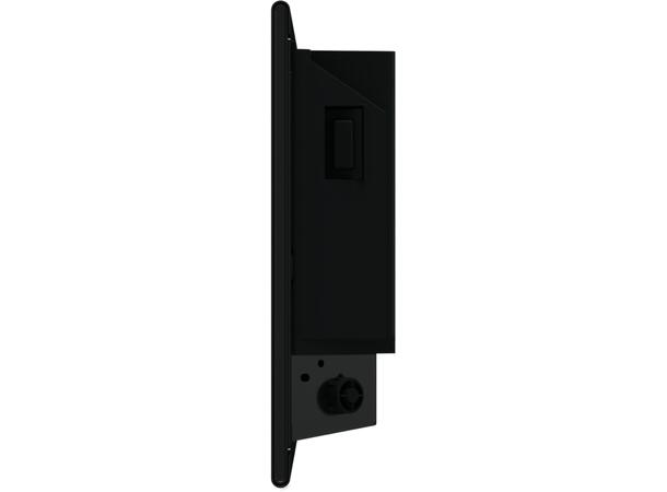 Heatit WiFi List  750W  Sort Varmelist med Wi-Fi styring - Stål
