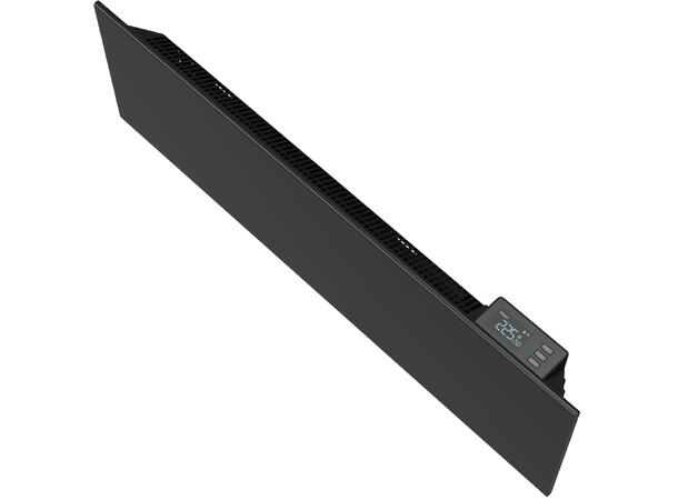 Heatit WiFi List  750W  Sort Varmelist med Wi-Fi styring - Stål