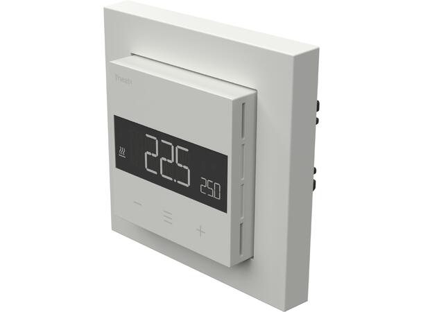 Heatit Z-TRM6 DC  Hvit 9003 Z-Wave termostat  3A (potensialfri)