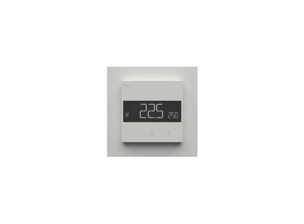 Heatit Z-TRM6 DC  Hvit 9003 Z-Wave termostat  3A (potensialfri)