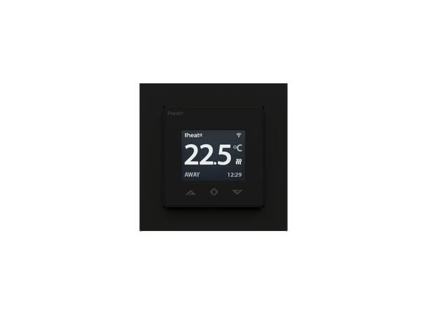 Heatit WiFi Black matt WiFi termostat  3600W