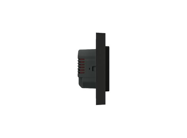 Heatit WiFi Black matt WiFi termostat  3600W