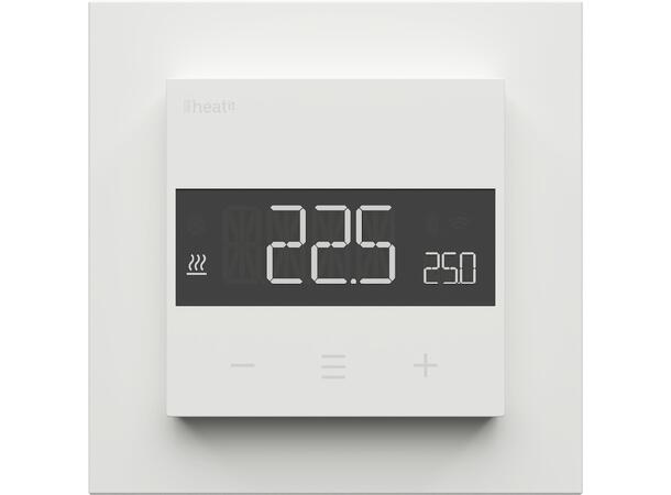 Heatit Z-TRM6 White  RAL 9003 Z-Wave termostat  3600W  16A  868,4 MHz