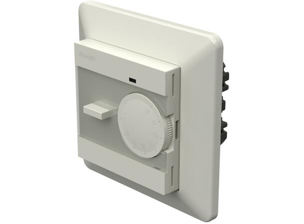 Heatit S-Control2  Hvit 9010 Termostat  3600W  16A  Hvit RAL 9010