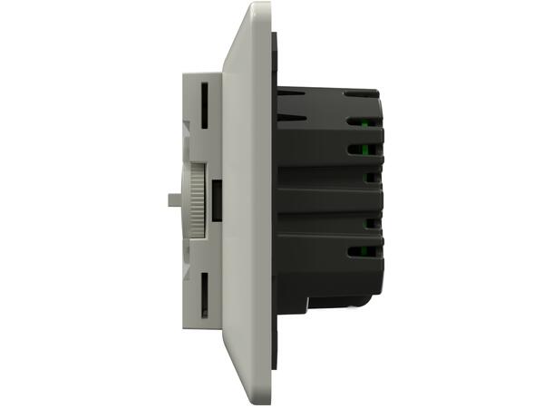 Heatit S-Control2  Hvit 9010 Termostat  3600W  16A  Hvit RAL 9010