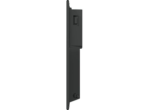 Heatit WiFi Panel 600W  Black Panelovn med Wi-Fi  Stål   500x425mm