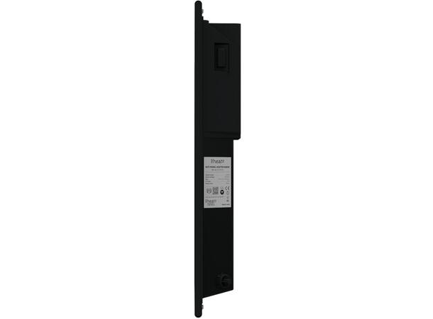 Heatit WiFi Panel 600W  Black Panelovn med Wi-Fi  Stål