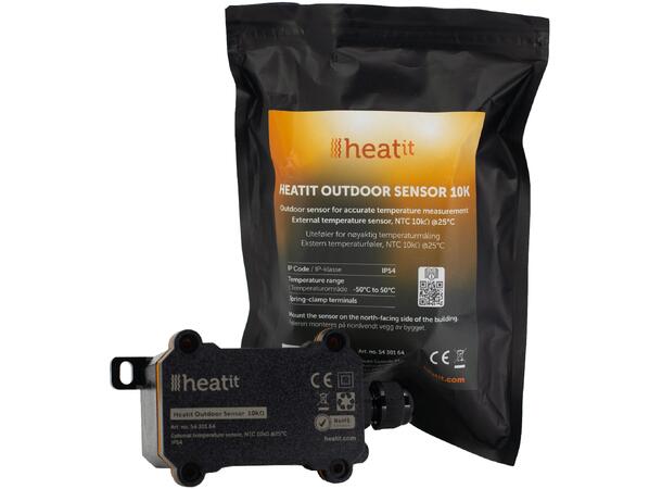 Heatit Outdoor Temp Sensor 10k Uteføler for nøyaktig temperaturmåling