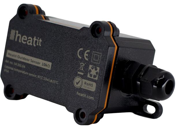Heatit Outdoor Temp Sensor 10k Uteføler for nøyaktig temperaturmåling