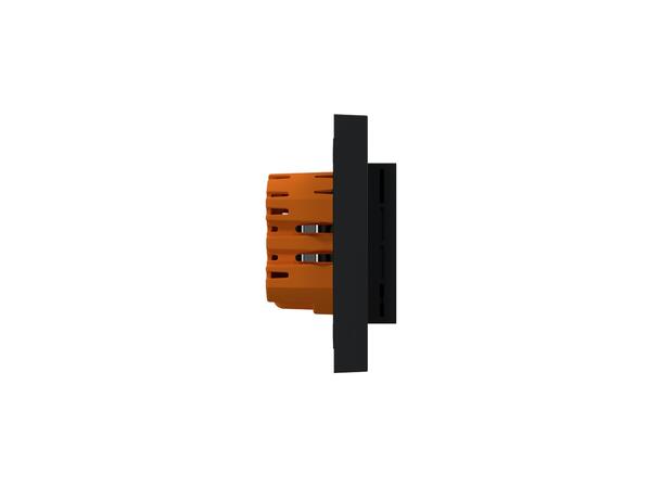 Heatit WiFi7  Sort Matt Wi-Fi/BLE termostat  3600W  16A