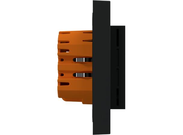 Heatit WiFi7  Sort Matt Wi-Fi/BLE termostat  3600W  16A