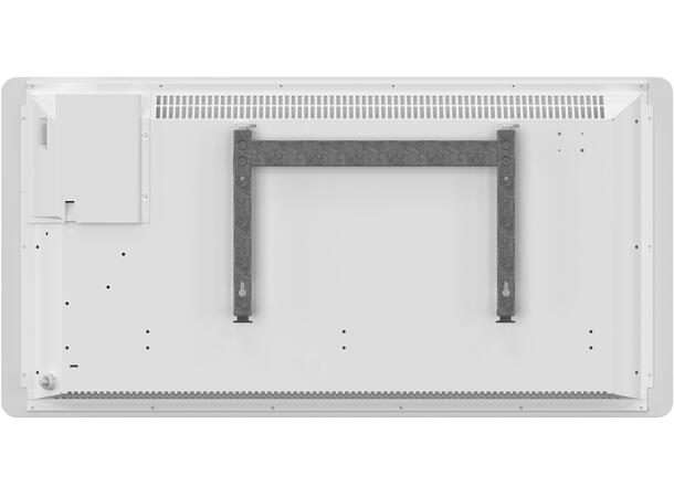 Heatit WiFi Glass 1000W Hvit Panelovn med Wi-Fi  Glass