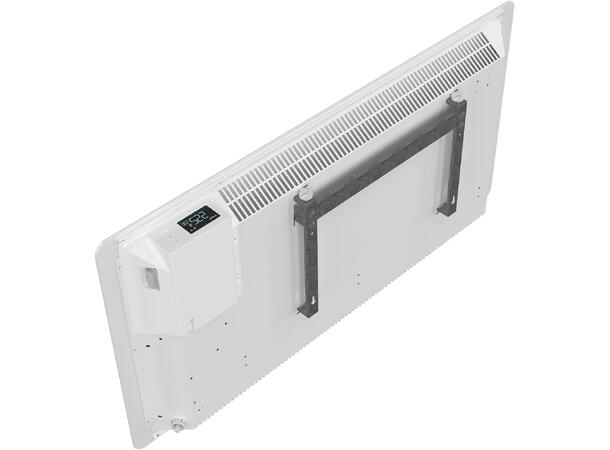 Heatit WiFi Glass 1000W Hvit Panelovn med Wi-Fi  Glass