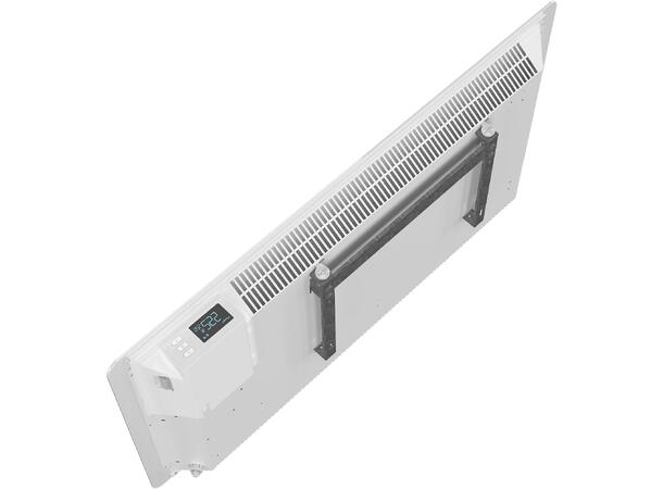 Heatit WiFi Glass 1000W Hvit Panelovn med Wi-Fi  Glass