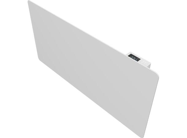 Heatit WiFi Panel  1000W Glass Panelovn med WiFi  Hvit  Glass   820x425