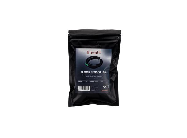 Gulvføler Ø3mm  NTC 10kO  6m Føler til elektronisk termostat